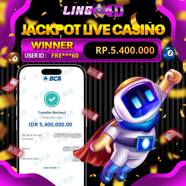 BUKTI JACKPOT CASINO SPACMEN 14/12/2025