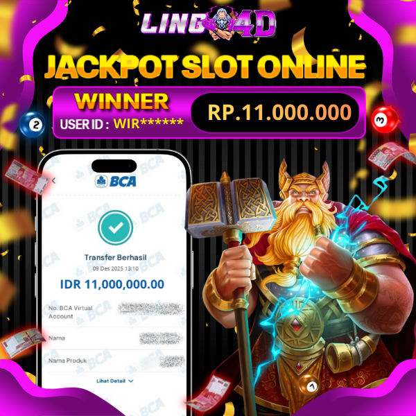 BUKTI JACKPOT SLOT POWER OF THOR MEGAWAYS 09/12/2025