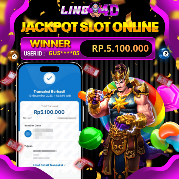 BUKTI JACKPOT GATOT KACA 1000 13/12/2025
