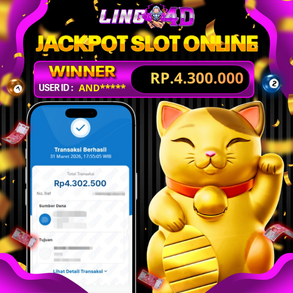 BUKTI JACKPOT  LUCKY NEKO 31/3/2026
