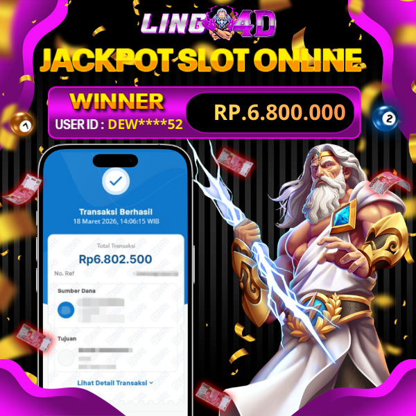 BUKTI JACKPOT   GATES OLYMPUS 1000   18/3/2026