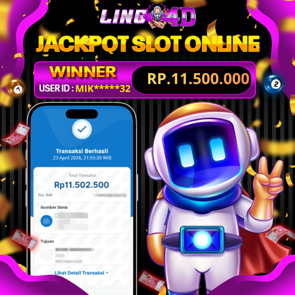 BUKTI JACKPOT   SPACMEN       23/4/2026