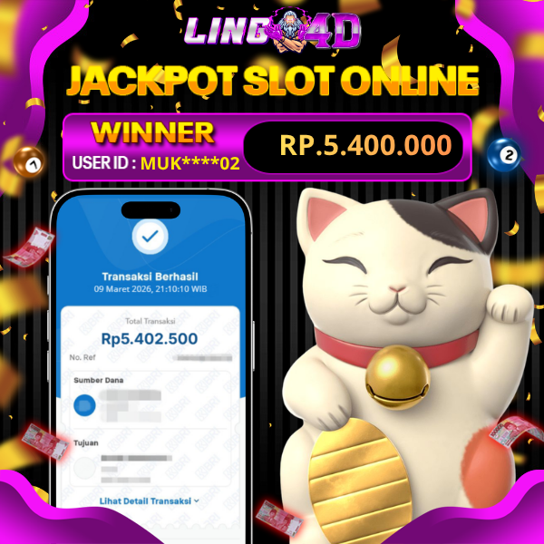 BUKTI JACKPOT   LUCKY NEKO 09/4/2026