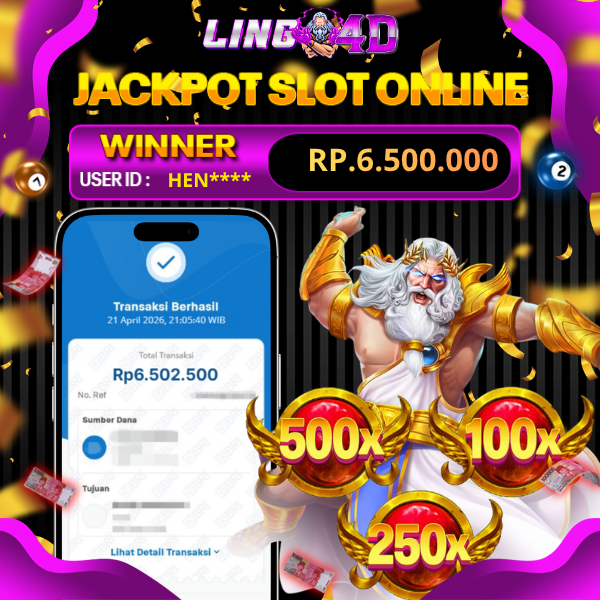 BUKTI JACKPOT   GATES OF OLYMPUS 1000  21/4/2026