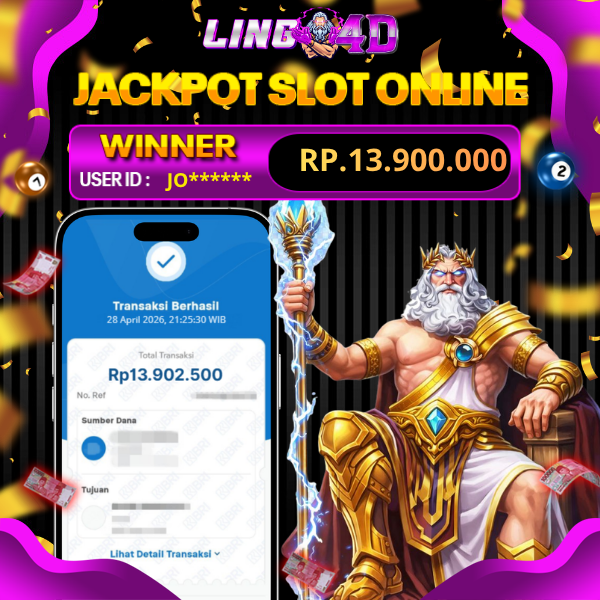 BUKTI JACKPOT      GATES OF OLYMPUS 1000       28/4/2026