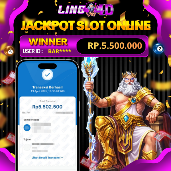 BUKTI JACKPOT   GATES OF OLYMPUS 1000 13/4/2026