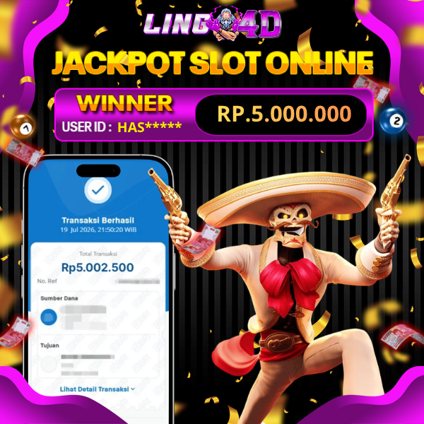 BUKTI JACKPOT   SLOT WILD BANDITO   19/7/2026