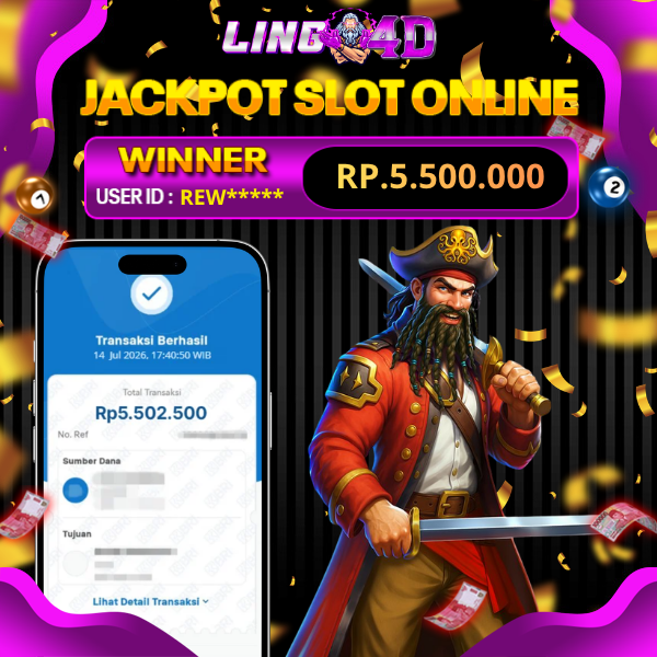 BUKTI JACKPOT     CAPTAIN KRAKEN MEGAWAYS      14/7/2026