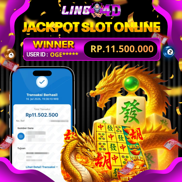 BUKTI JACKPOT  SLOT MAHJONG WAYS 2  16/7/2026