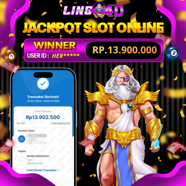 BUKTI JACKPOT  SLOT OLYMPUS 1000  29/7/2026