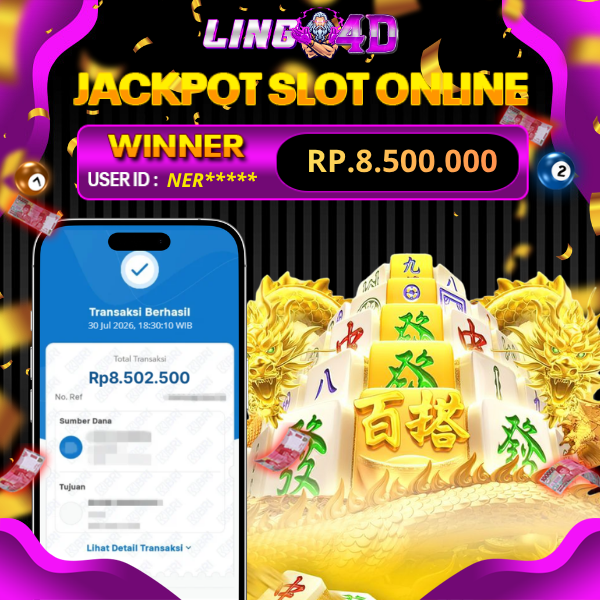 BUKTI JACKPOT  SLOT MAHJONG WAYS 2  30/7/2026