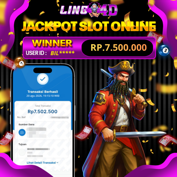 BUKTI JACKPOT     CAPTAIN KRAKEN MEGAWAYS      20/8/2026