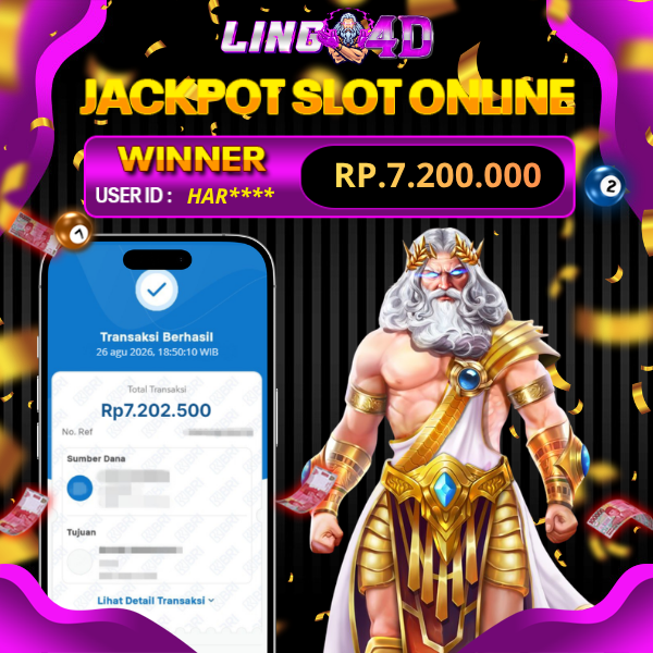BUKTI JACKPOT  SLOT OLYMPUS 1000  26/8/2026
