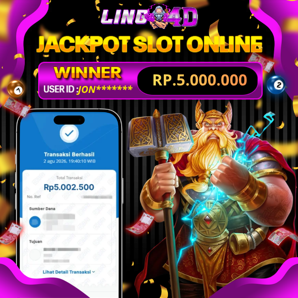 BUKTI JACKPOT      POWER OF THOR MEGAWAYS       2/8/2026