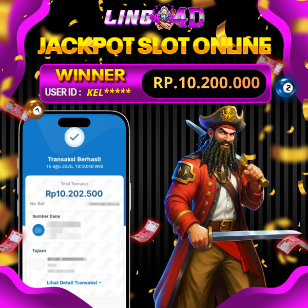 BUKTI JACKPOT     CAPTAIN KRAKEN MEGAWAYS      16/8/2026