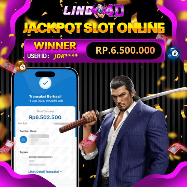 BUKTI JACKPOT     YAKUZA HONOR        16/8/2026