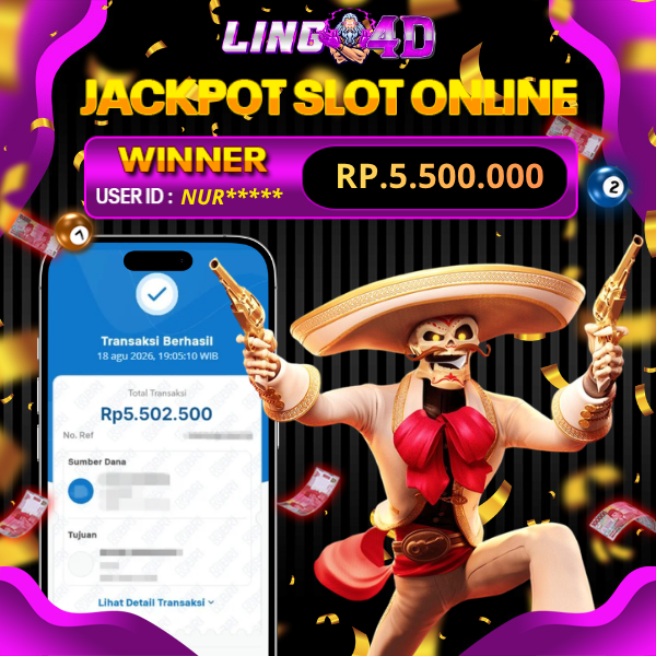 BUKTI JACKPOT   SLOT WILD BANDITO   18/8/2026